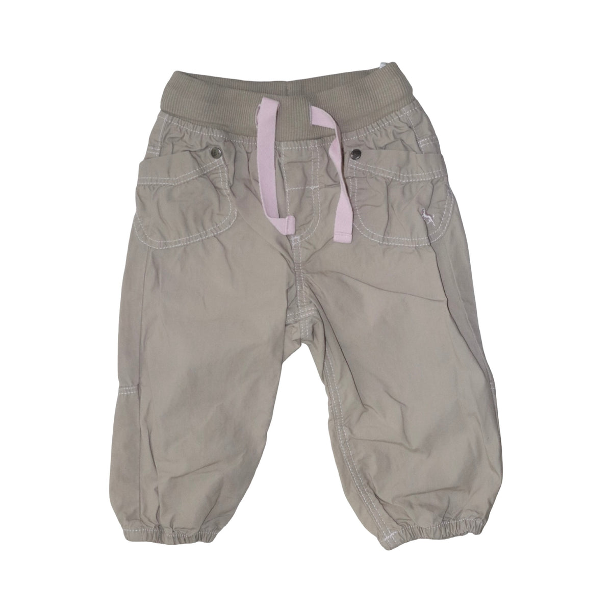Byxor från L.O.G.G H&M - Storlek 74 - Beige & Ljusrosa
