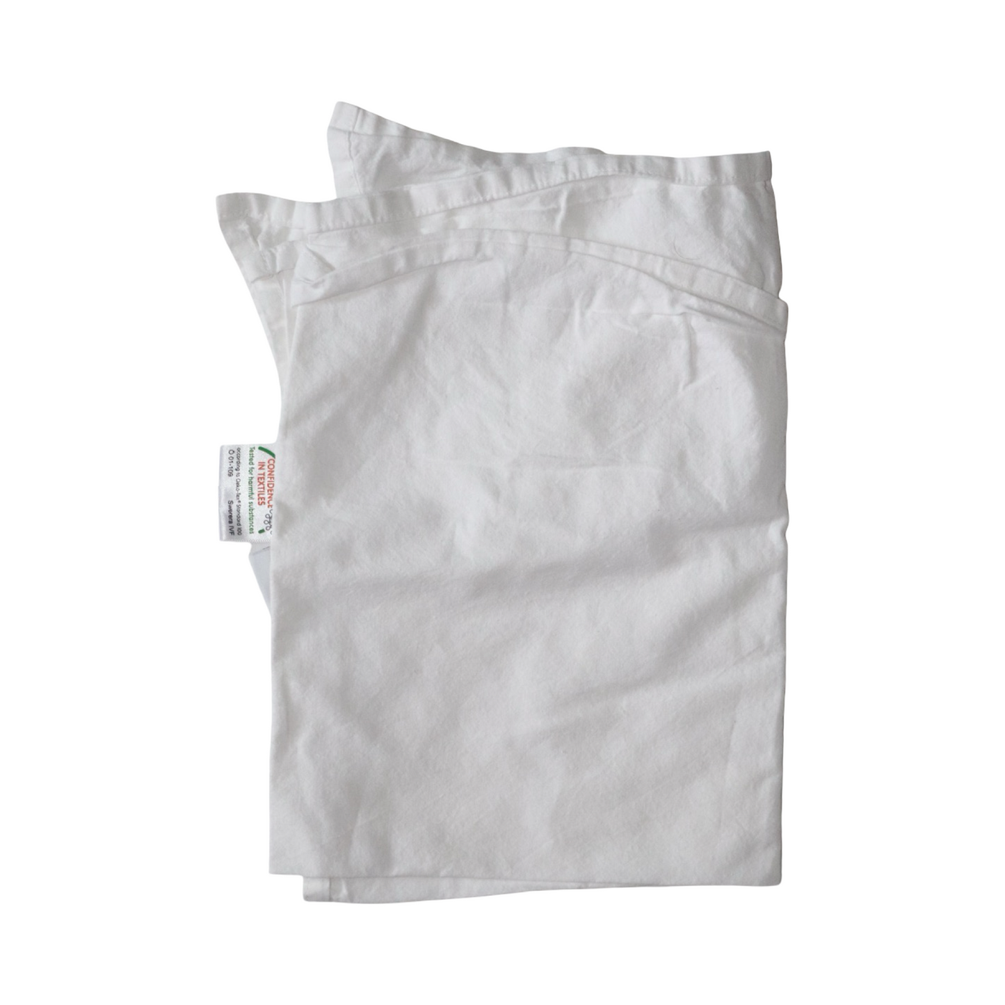 Påslakan & Lakan Set från NG BABY - Storlek 72cm x 63cm - Vit & Grå (Multi)