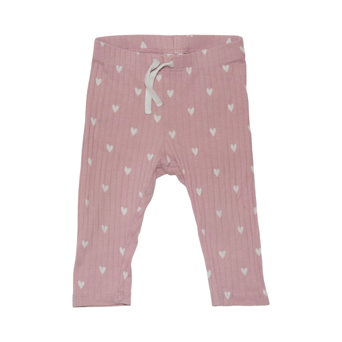 Leggings Byxor (2 Pack) från M&S & H&M - Storlek 68 - Rosa & Vit (Multi)