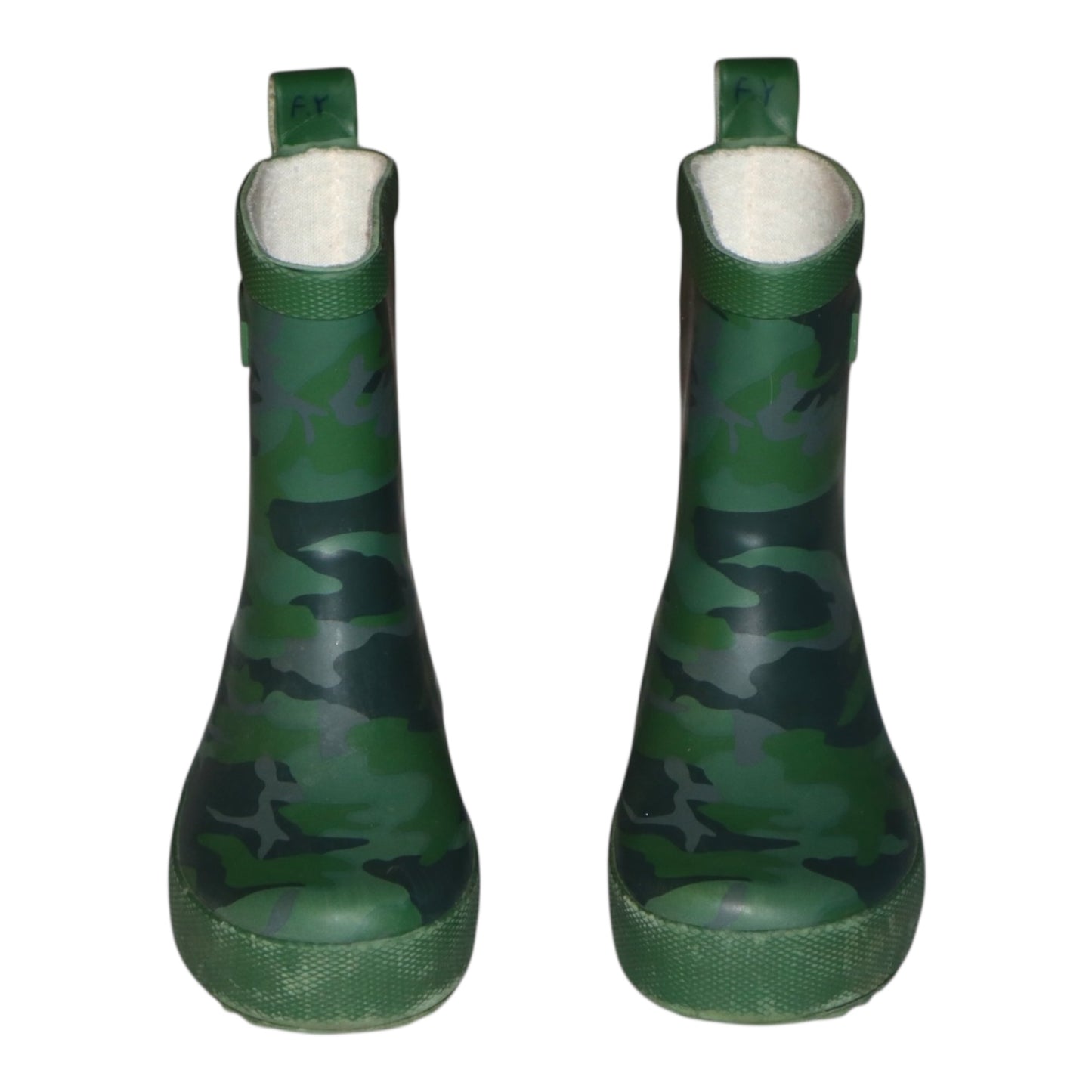 Ofodrade Gummistövlar från NORDBJØRN - Storlek 22 (Innermått 14.5cm) - Svart & Grön