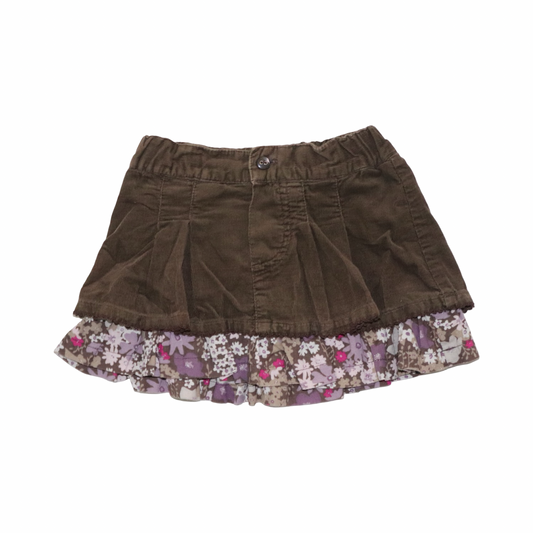 Kjol från H&M - Storlek 68 - Brun & Lila (Multi)