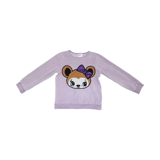 Tröja från H&M - Storlek 110/116 - Ljuslila & Brun
