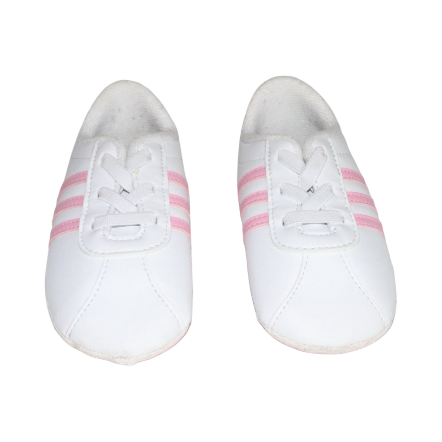 Sneakers Tossor från adidas - Storlek 21 (Innermått 12cm) - Vit & Rosa