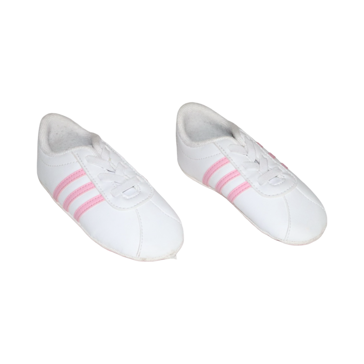 Sneakers Tossor från adidas - Storlek 21 (Innermått 12cm) - Vit & Rosa