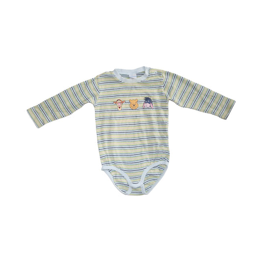 DISNEY Långärmad Body - från H&M - Storlek 80 - Gul & Grön (Multi)