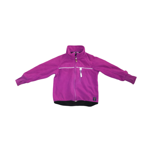 Fleece Jacka frän POLARN O. PYRET - Storlek 104 - Lila