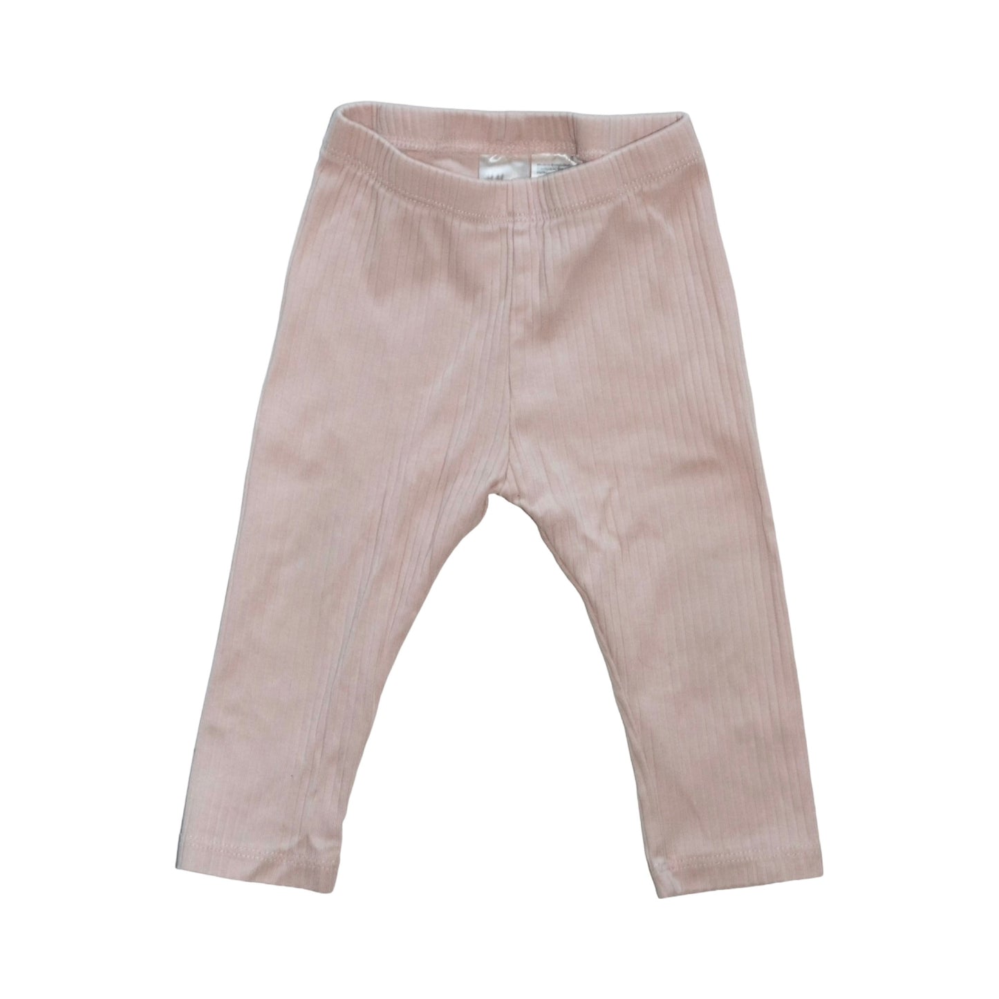 Klänning & Byxor Matchande Set från H&M - Storlek 74 - Ljusrosa