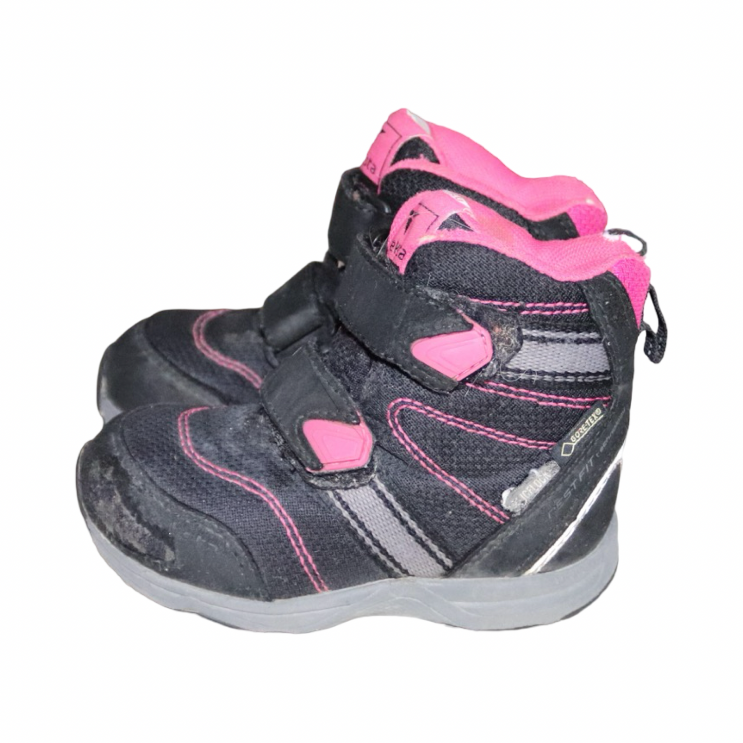 Vinterkängor från Treksta - Storlek 23 (Innermått 14cm) - Rosa & Svart