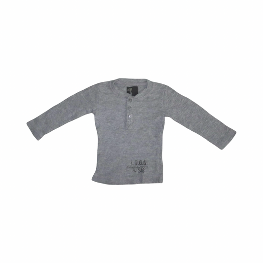 Långärmad T-shirt från H&M L.O.G.G - Storlek 62 - Grå