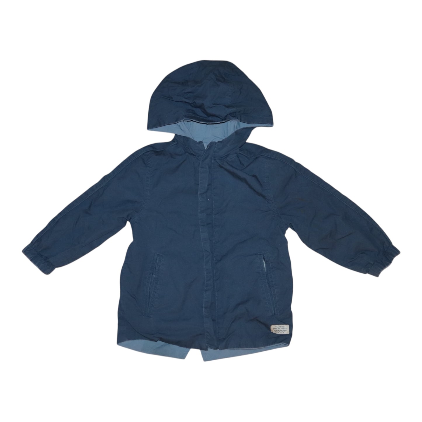 Ofodrad Skaljacka från ZARA BABY - Storlek 92 - Marinblå & Ljusblå