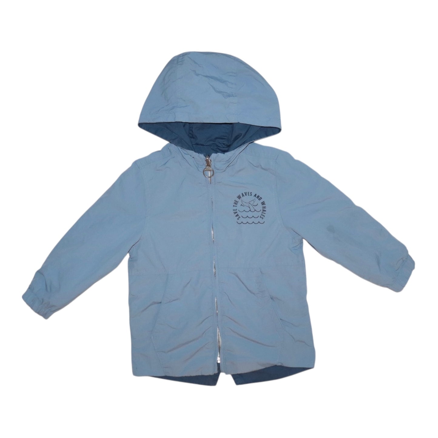 Ofodrad Skaljacka från ZARA BABY - Storlek 92 - Marinblå & Ljusblå