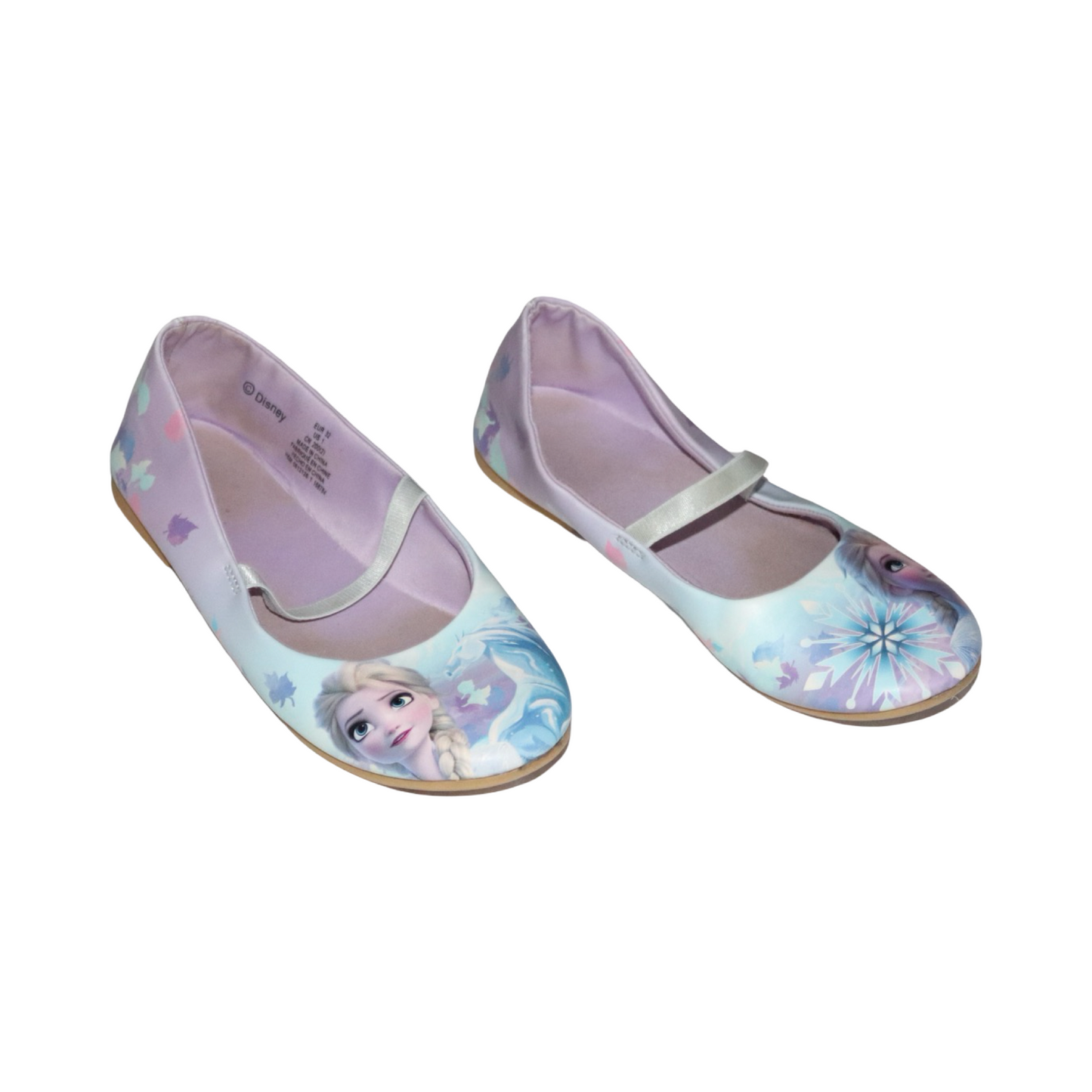 DISNEY Ballerina Skor från H&M - Storlek 32 (Innermått 20cm) - Ljusrosa & Ljusblå (Multi)