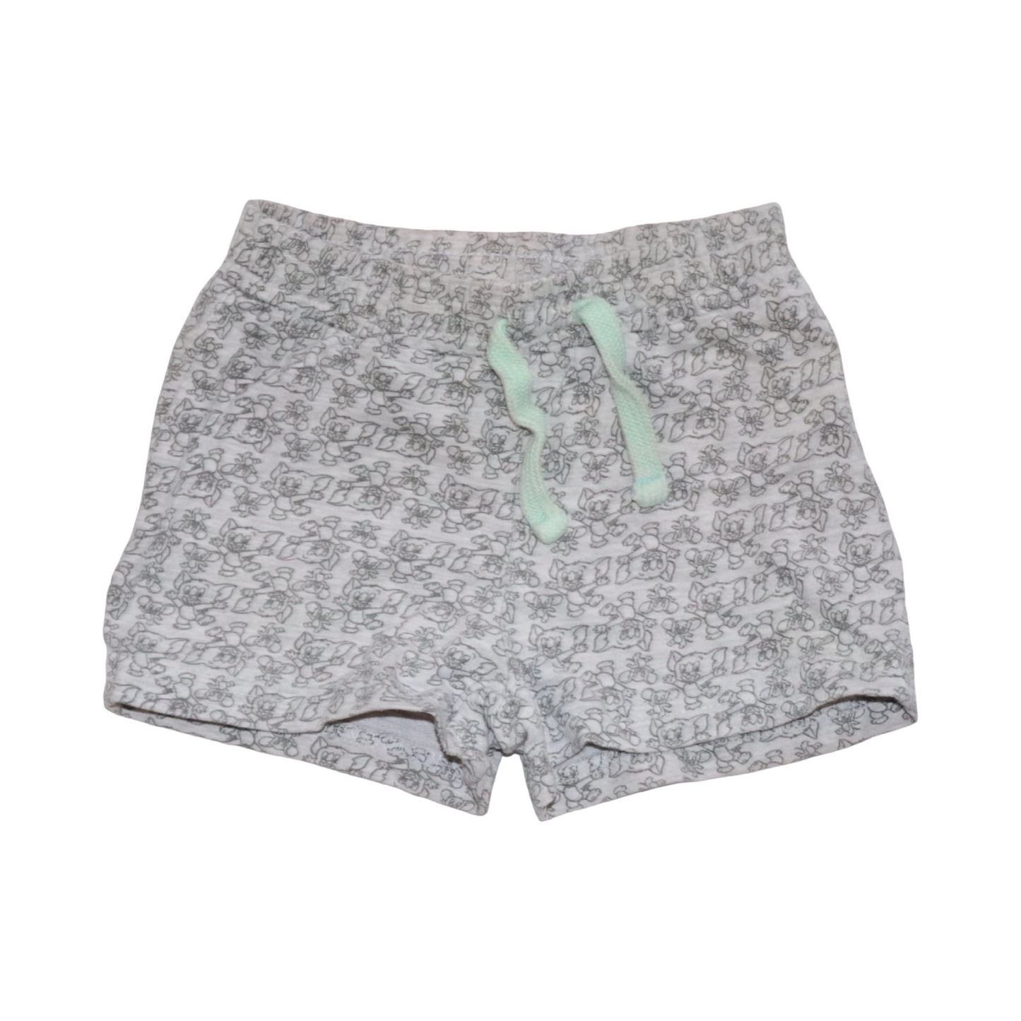 Långärmad Body & Shorts Matchande Set från H&M - Storlek 74 - Marinblå & Grå (Multi)