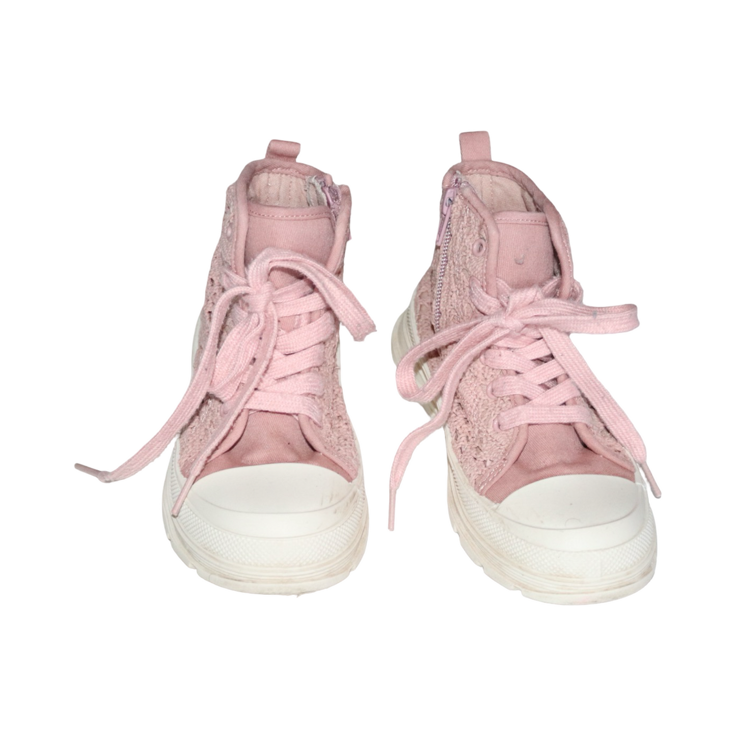 Sneakers från LEJON - Storlek 32 (Innermått 20cm) - Rosa & Vit
