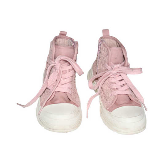 Sneakers från LEJON - Storlek 32 (Innermått 20cm) - Rosa & Vit