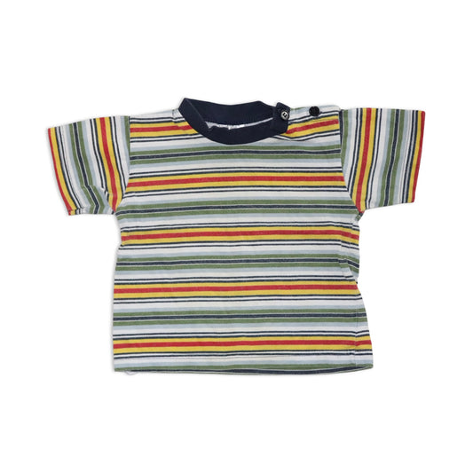 Kortärmad T-shirt från KappAhl - Storlek 68 - Grön & Gul (Multi)
