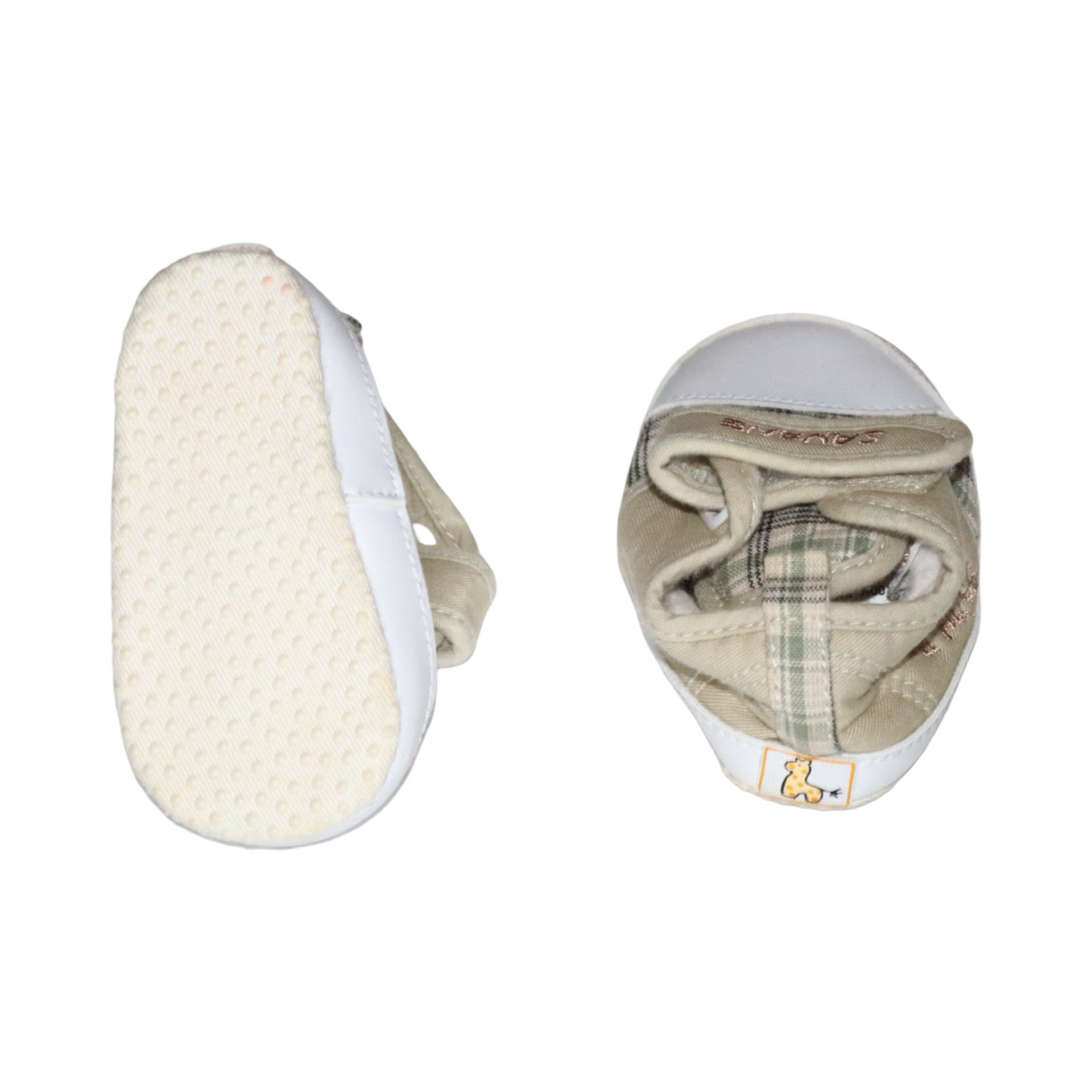 Sneakers från SAVANE - Storlek 62/68 - Beige & Vit (Multi)