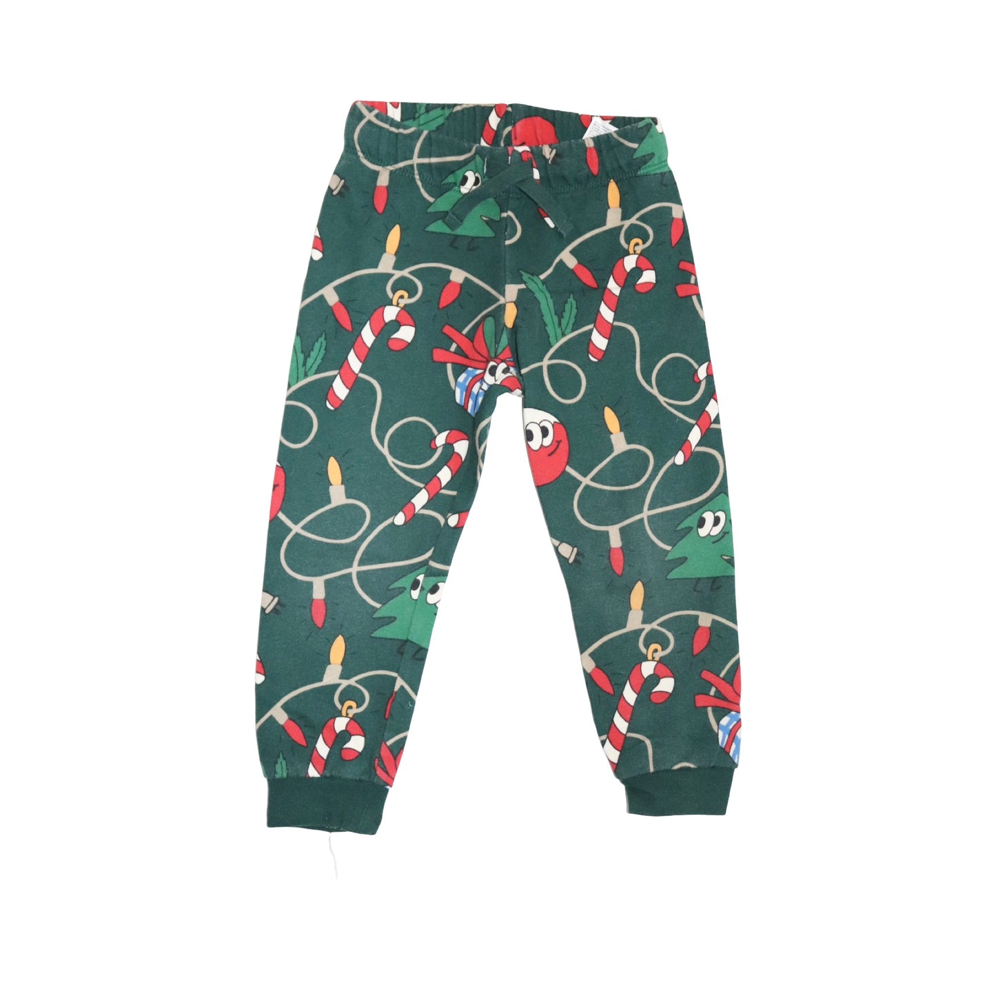 Jul Tröja & Byxor Matchande Set från H&M - Storlek 98 - Grön & Röd (Multi)