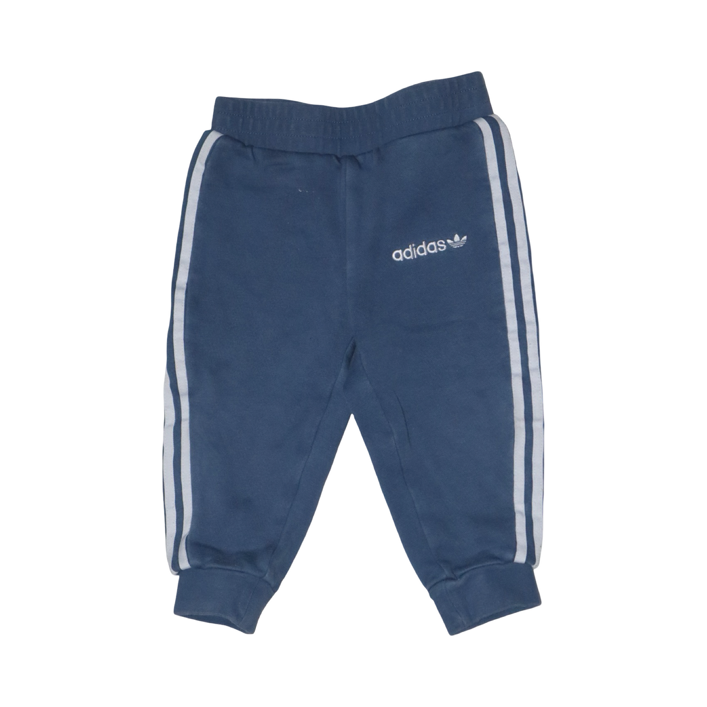 Byxor från adidas - Storlek 86 - Blå & Vit