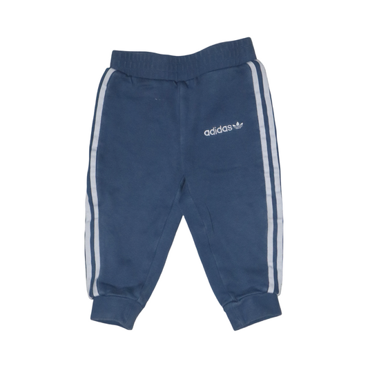 Byxor från adidas - Storlek 86 - Blå & Vit