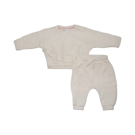 Tröja & Byxor Matchande Set från so cute - Storlek 68 - Beige