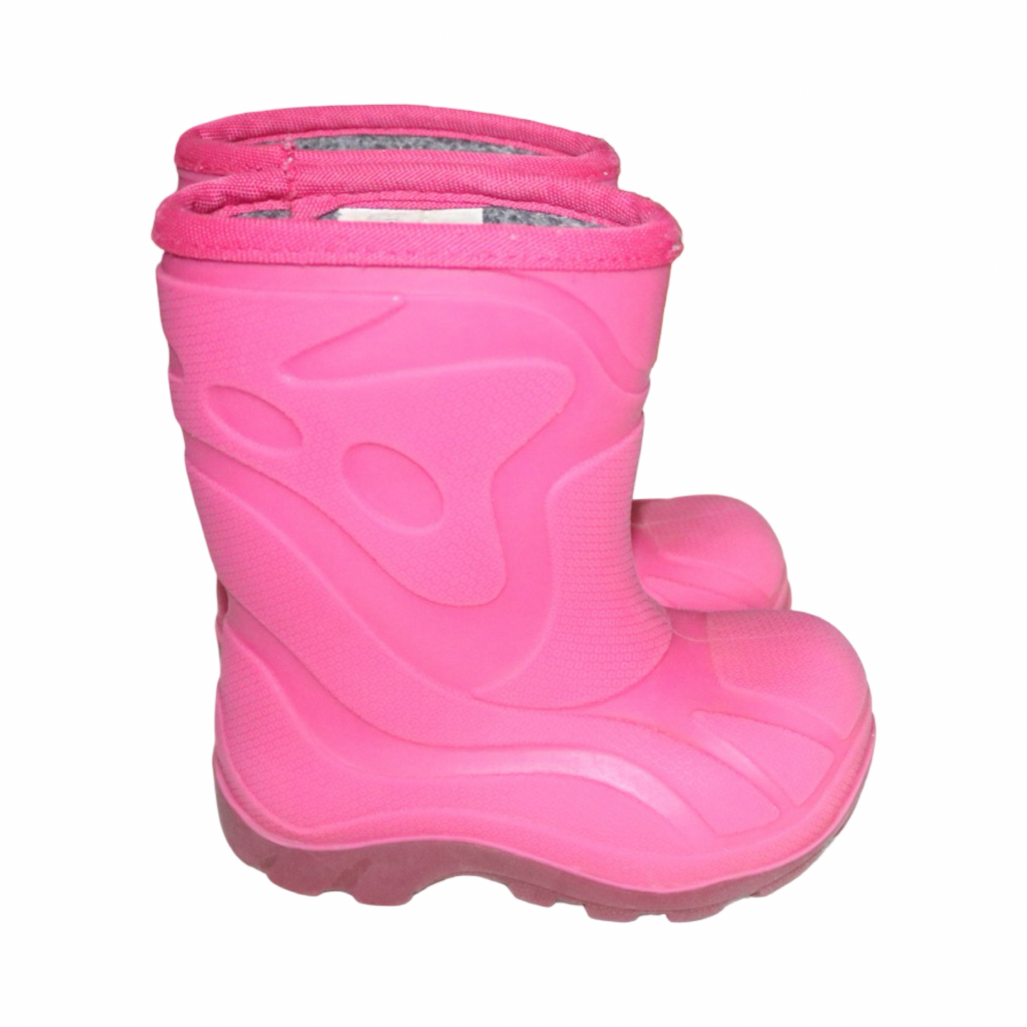 Fodrade Gummistövlar - Storlek 24 (Innermått 15.5cm) - Rosa