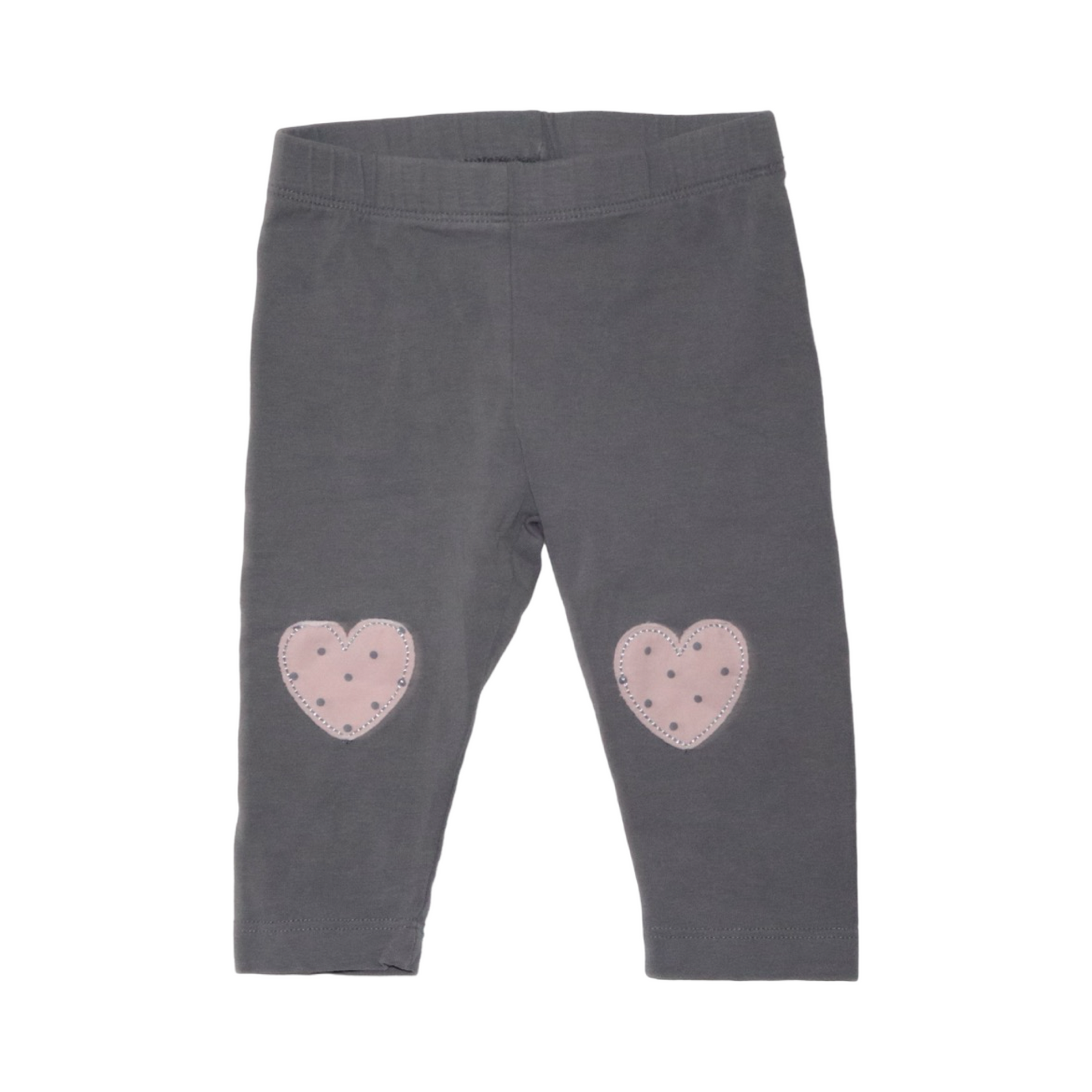 Leggings Byxor (2 Pack) från LINDEX - Storlek 68 - Grå & Ljusrosa
