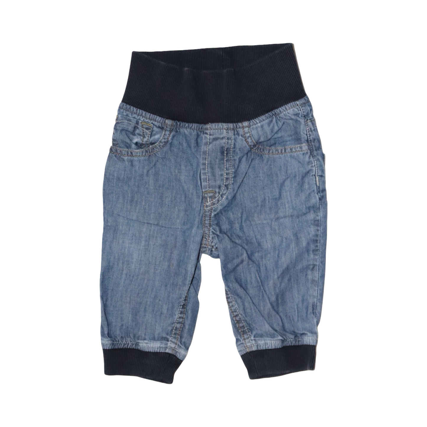 Jeans Byxor frän POLARN O. PYRET - Storlek 62 - Blå & Svart