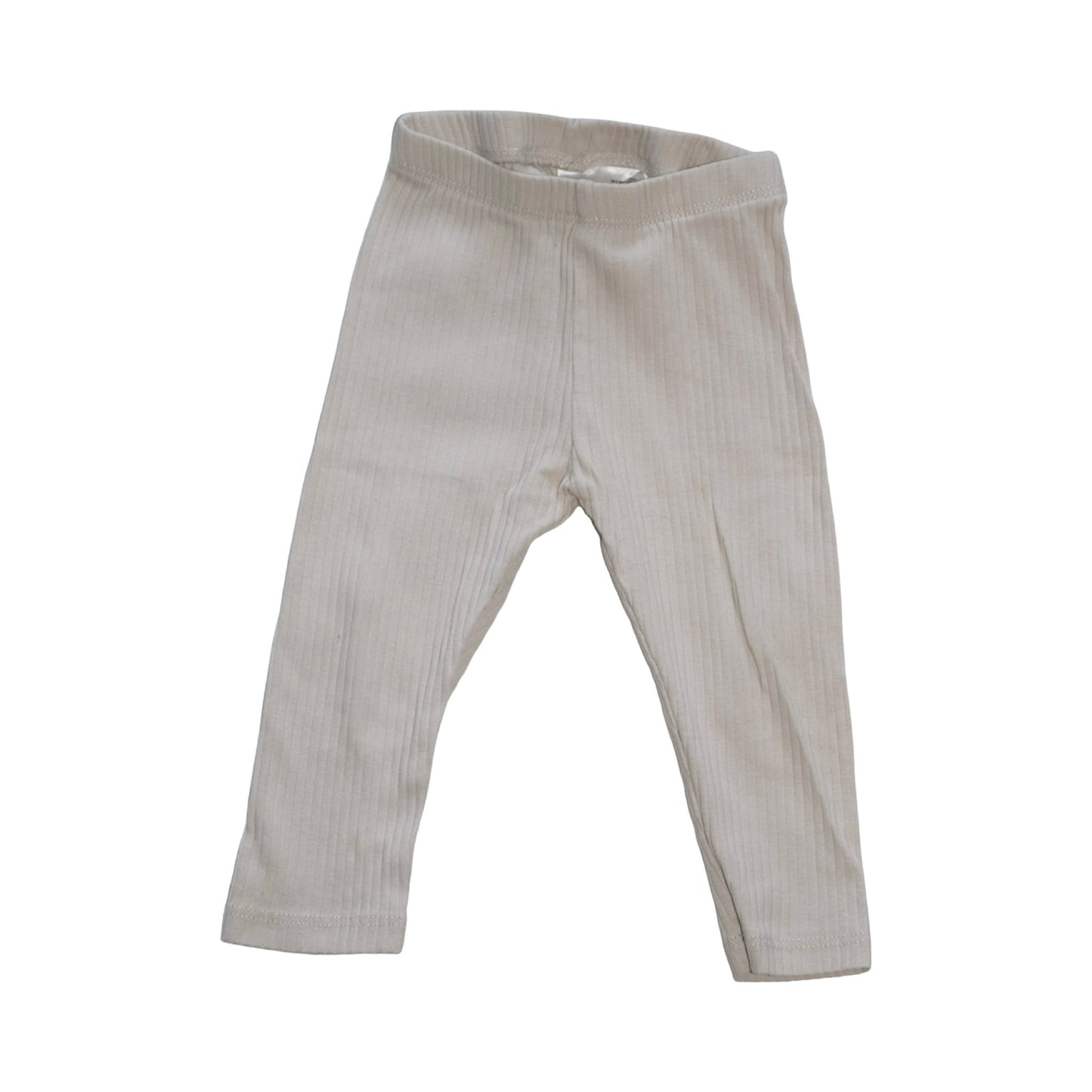 Tröja & Byxor Matchande Set från H&M - Storlek 74 - Benvit & Beige (Multi)