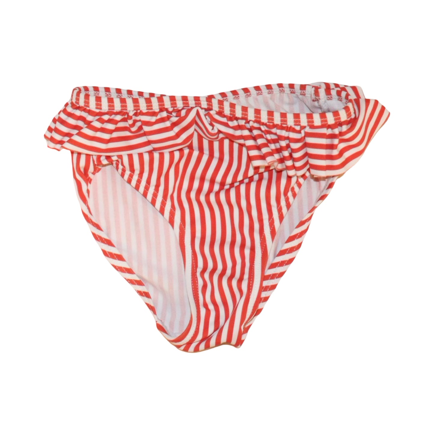 2 Delad Baddräkt från minimarket - Storlek 86/92 - Röd & Vit