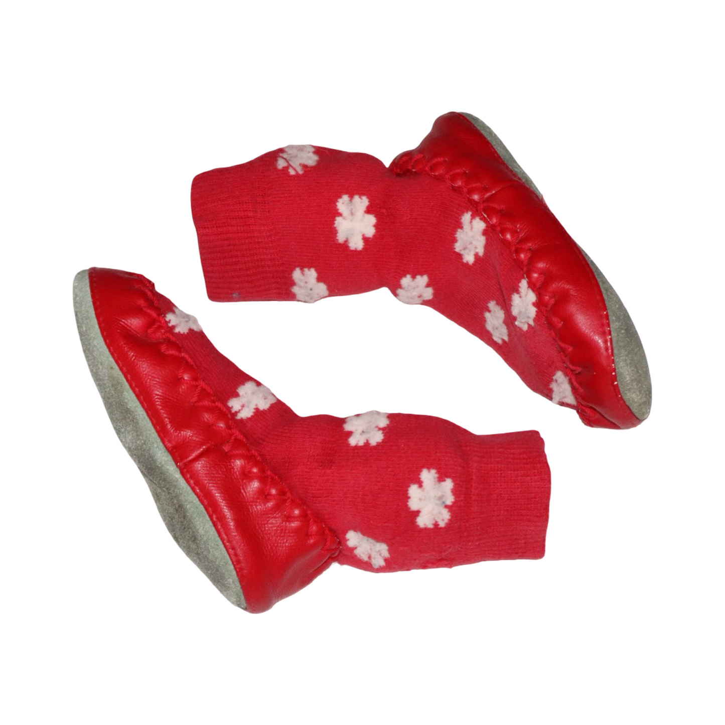 Mockasiner - Storlek 22 - Röd & Vit