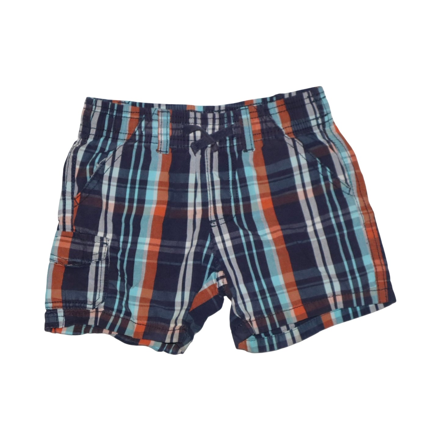 Shorts från lupilu - Storlek 98/104 - Mörkblå & Orange (Multi)