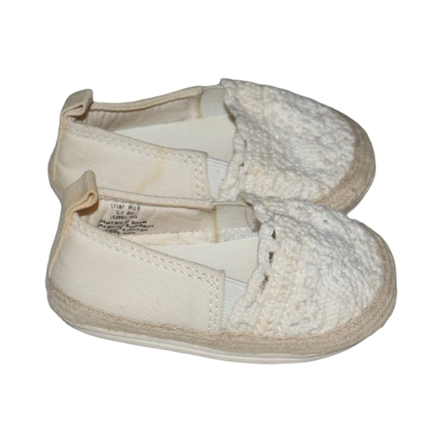 Sandaler Från H&M - Storlek 16-17 - Benvit