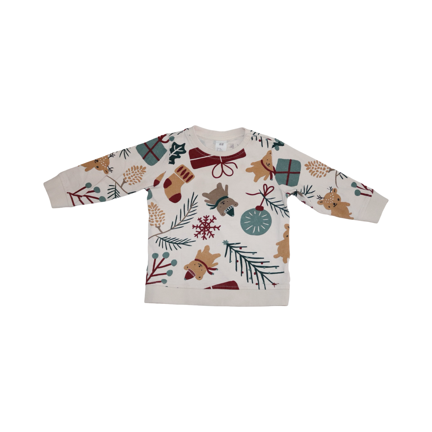 Tröja från H&M - Storlek 80 - Beige  (Multi)