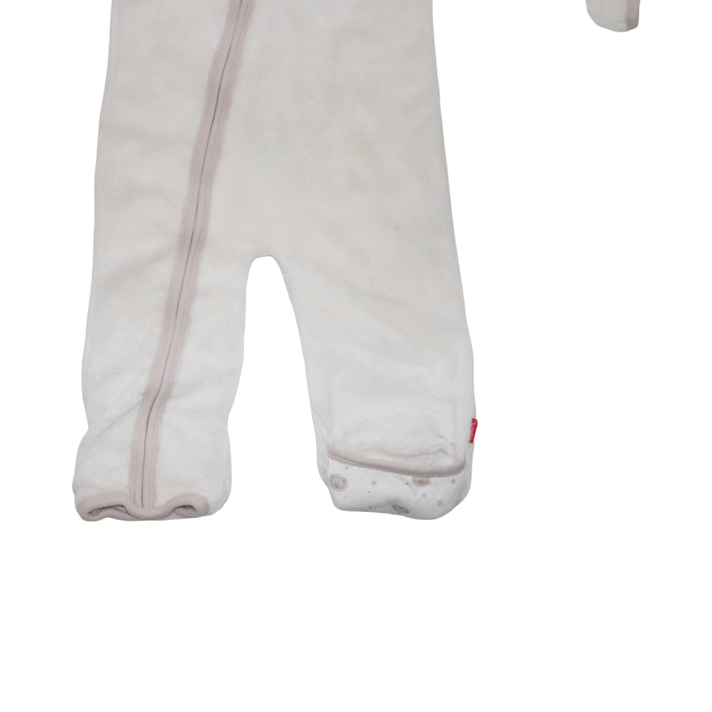 Mjuk Overall från name it - Storlek 74/80 - Vit