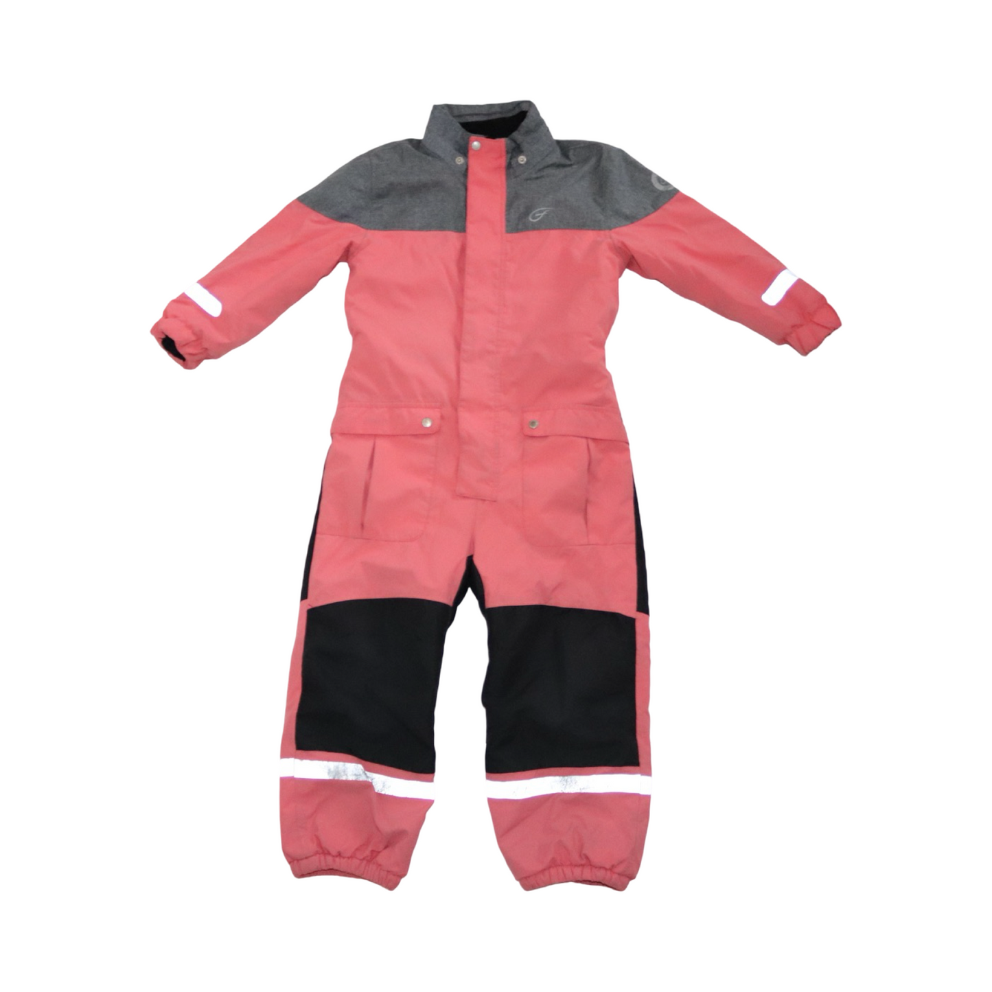 Vinteroverall från FIVE SEASONS - Storlek 98/104 - Orange & Svart (Multi)
