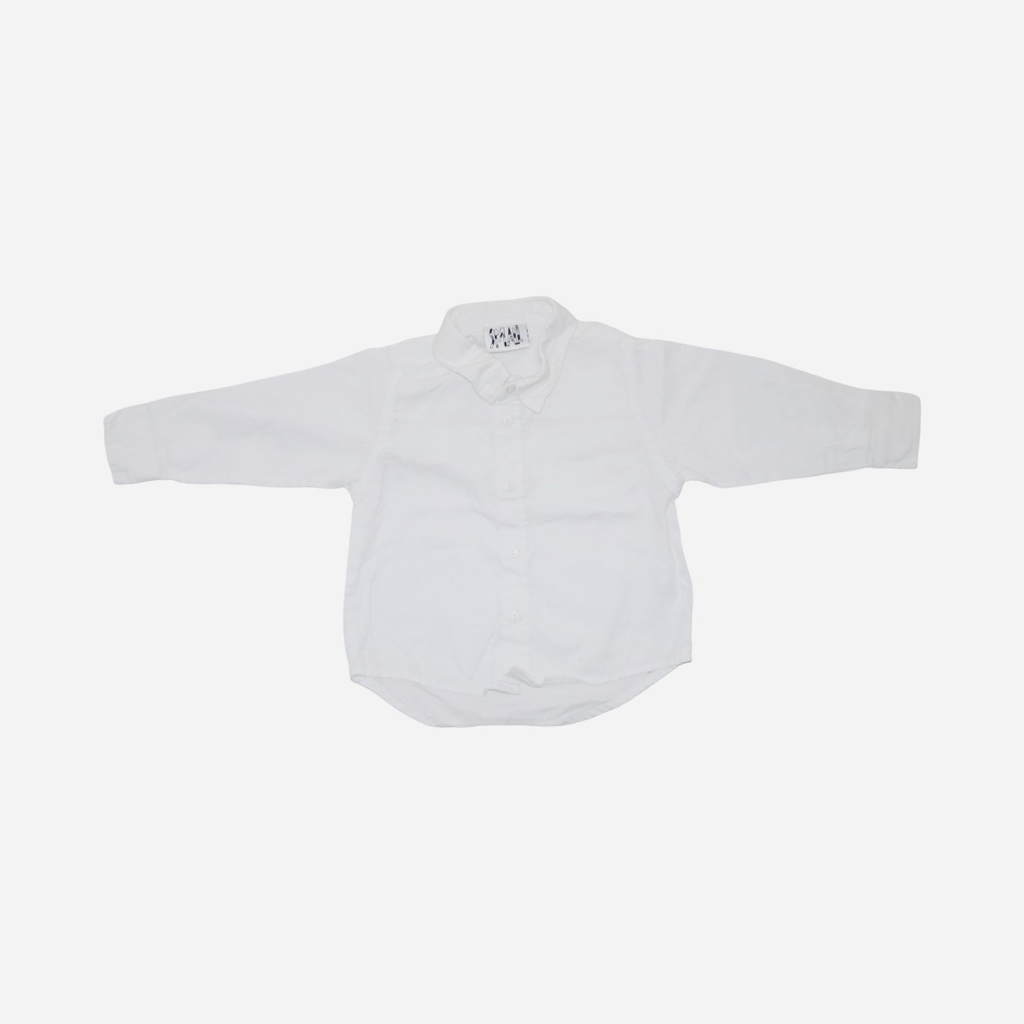 Skjorta & Byxor Matchande Set från SPRALL & H&M - Storlek 68 - Vit & Marinblå