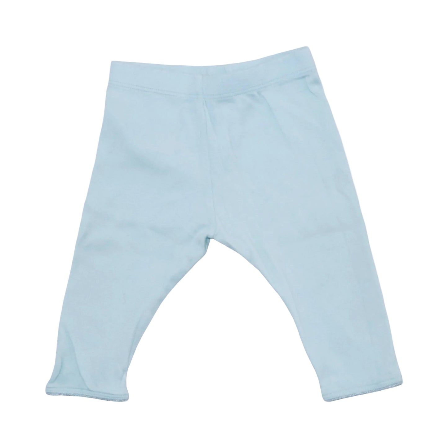 Kortärmad Body & Byxor Matchande Set från M&S & PETIT BATEAU - Storlek 68 - Ljusblå