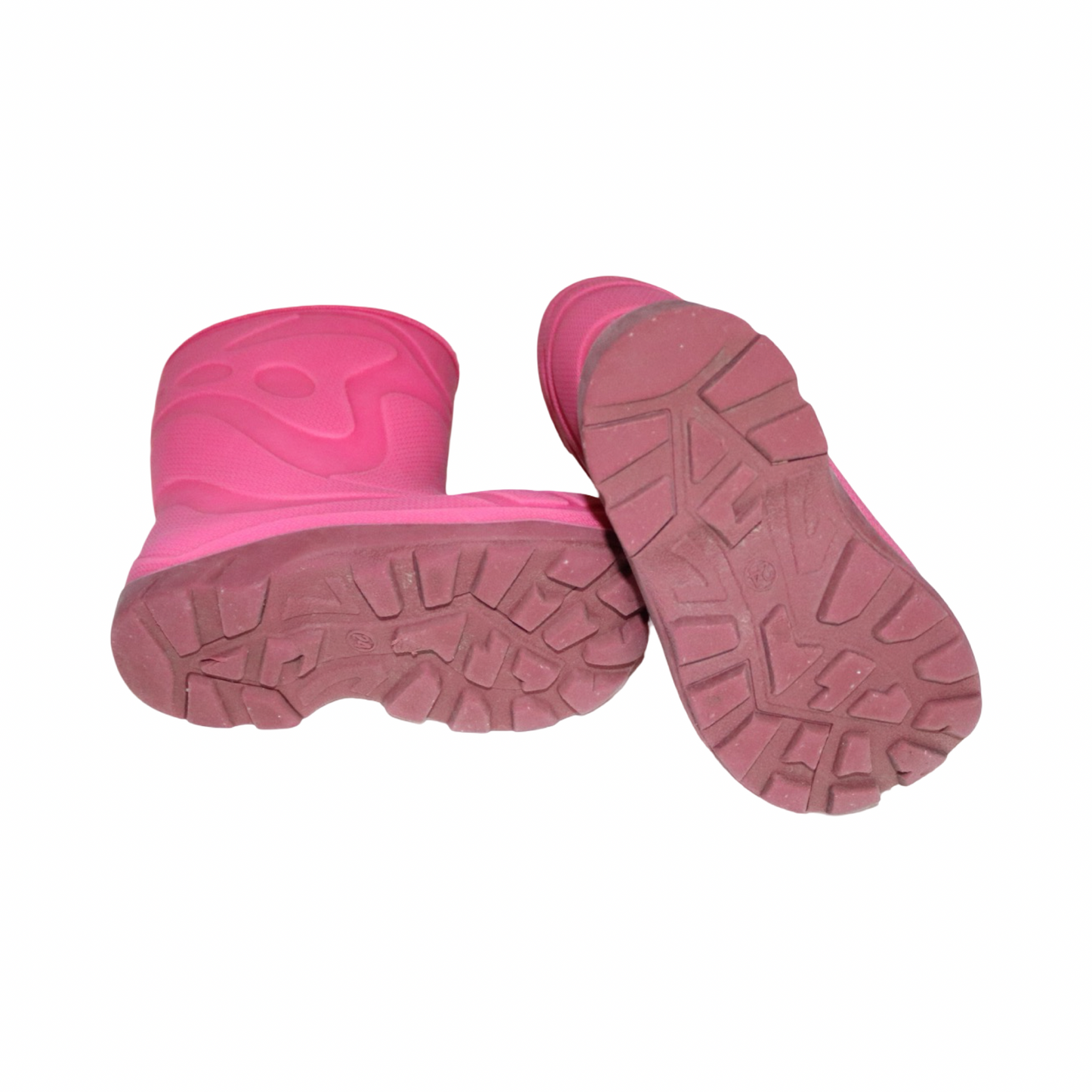 Fodrade Gummistövlar - Storlek 24 (Innermått 15.5cm) - Rosa