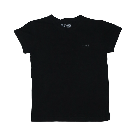 Kortärmad T-shirt från HUGO BOSS - Storlek 104 - Svart