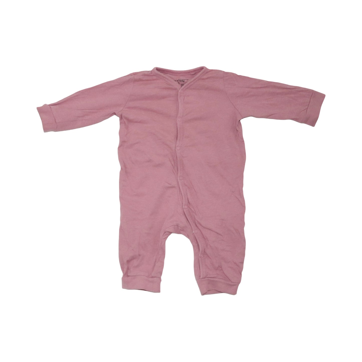 Långärmad Pyjamas (2 Pack) från fox & bunny - Storlek 68 - Rosa & Benvit