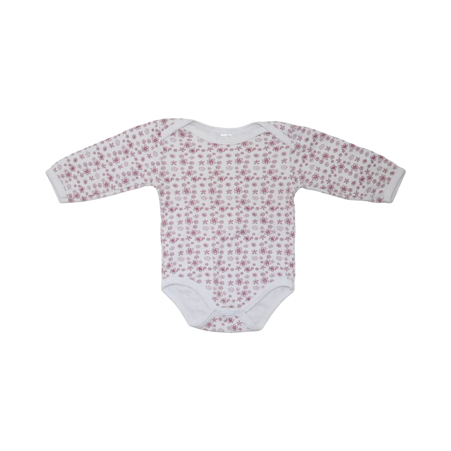 Långärmad Body (2 Pack) från so cute - Storlek 68 - Rosa & Vit (Multi)