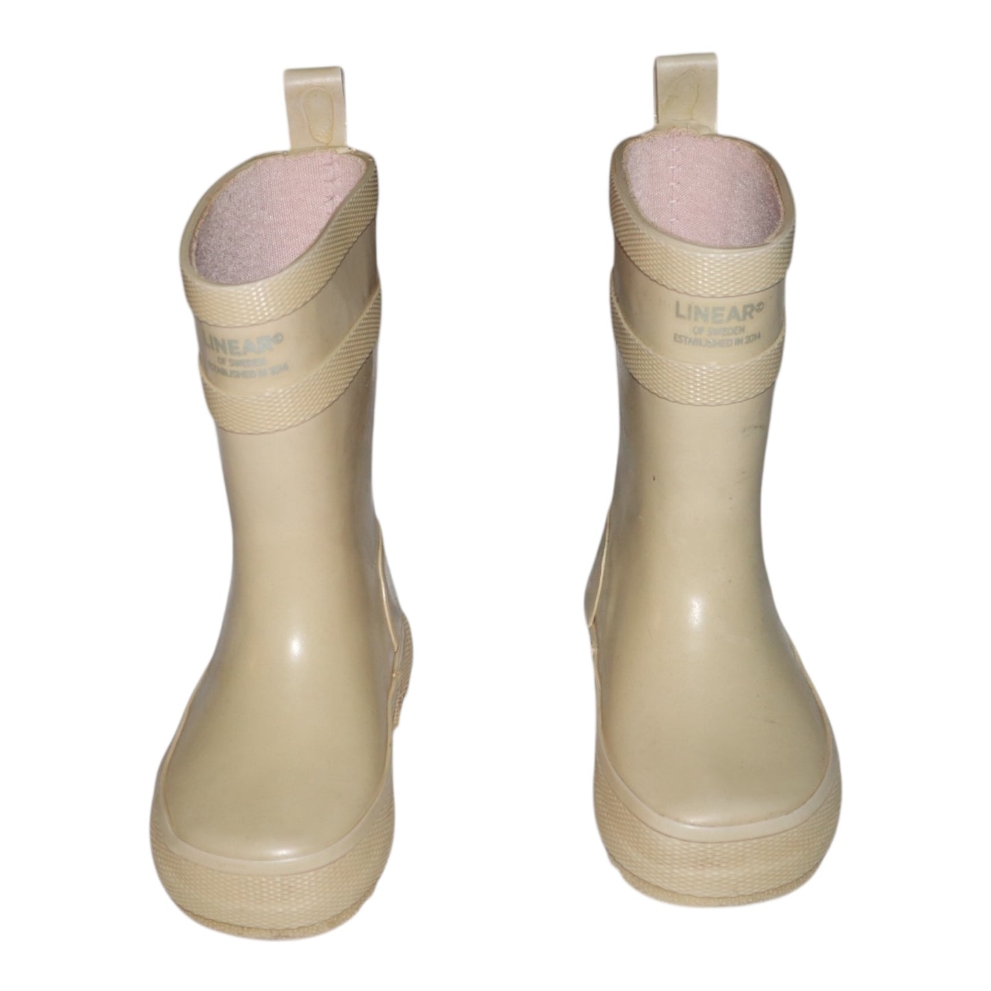 Ofodrade Gummistövlar från LINEAR - Storlek 20 (Innermått 13cm) - Ljusgul