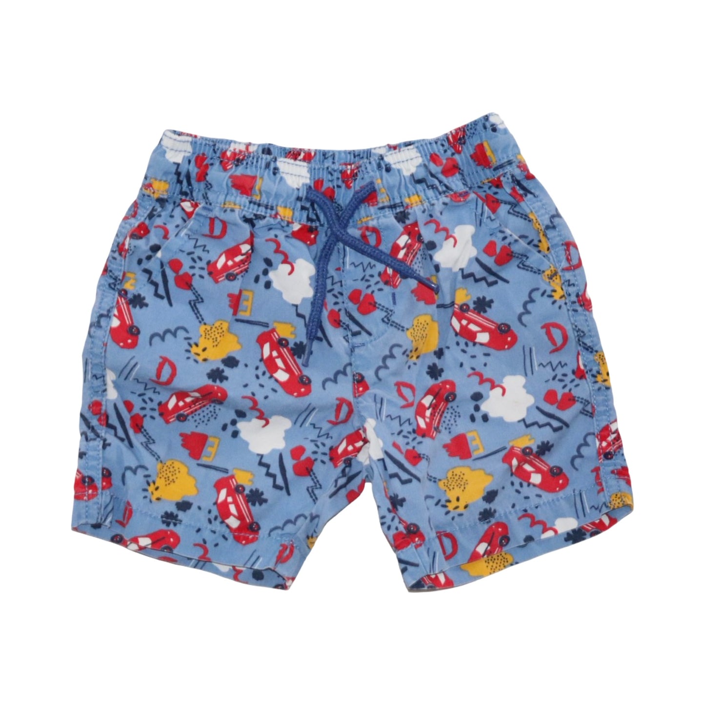 Shorts från lupilu - Storlek 86/92 - Blå (Multi)