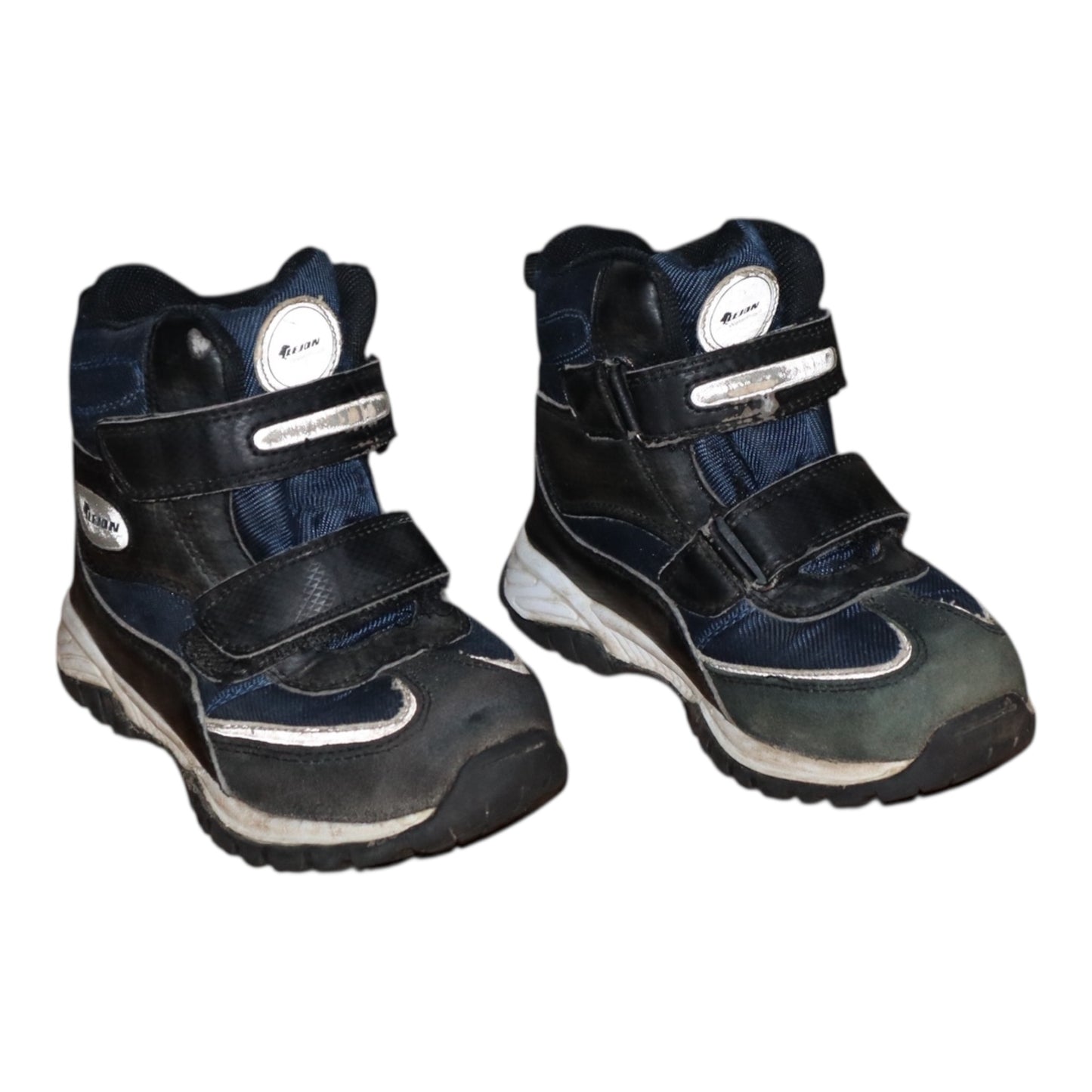 Vinterkängor från LEJON - Storlek 29 (Innermått 16.5 cm) - Svart & Blå