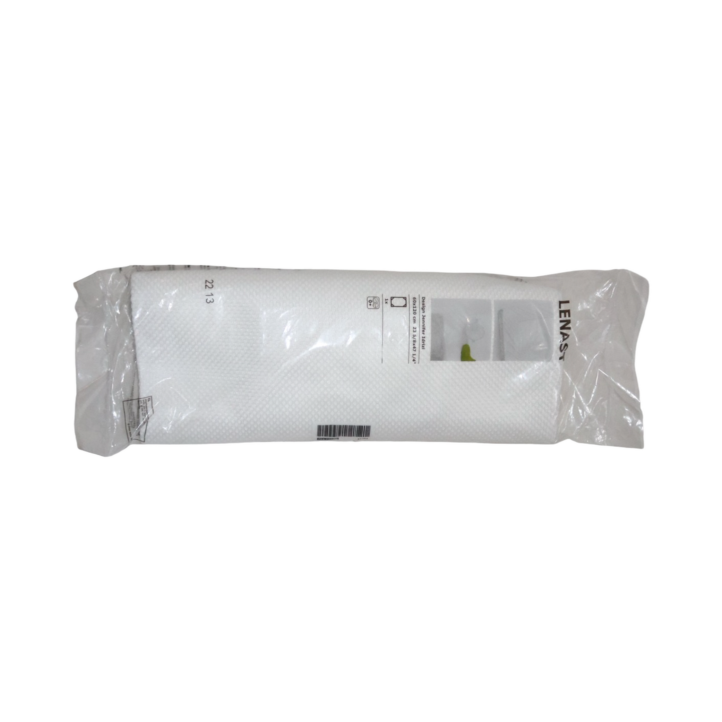 LENAST Madrasskydd från IKEA - Storlek 60x120 cm - Vit