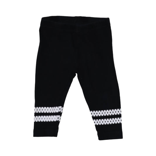 Leggings Byxor från ICA eco - Storlek 68 - Svart & Vit