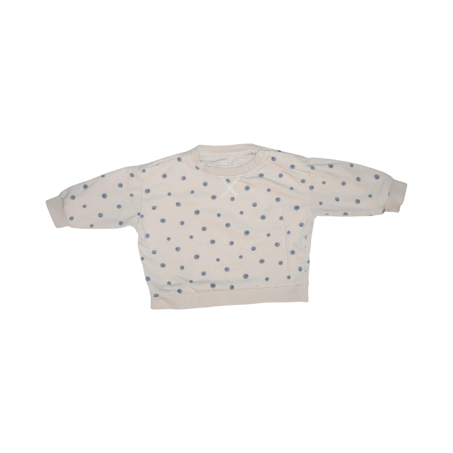 Tröja (2 Pack) från BEBE - Storlek 70 - Vit & Beige (Multi)
