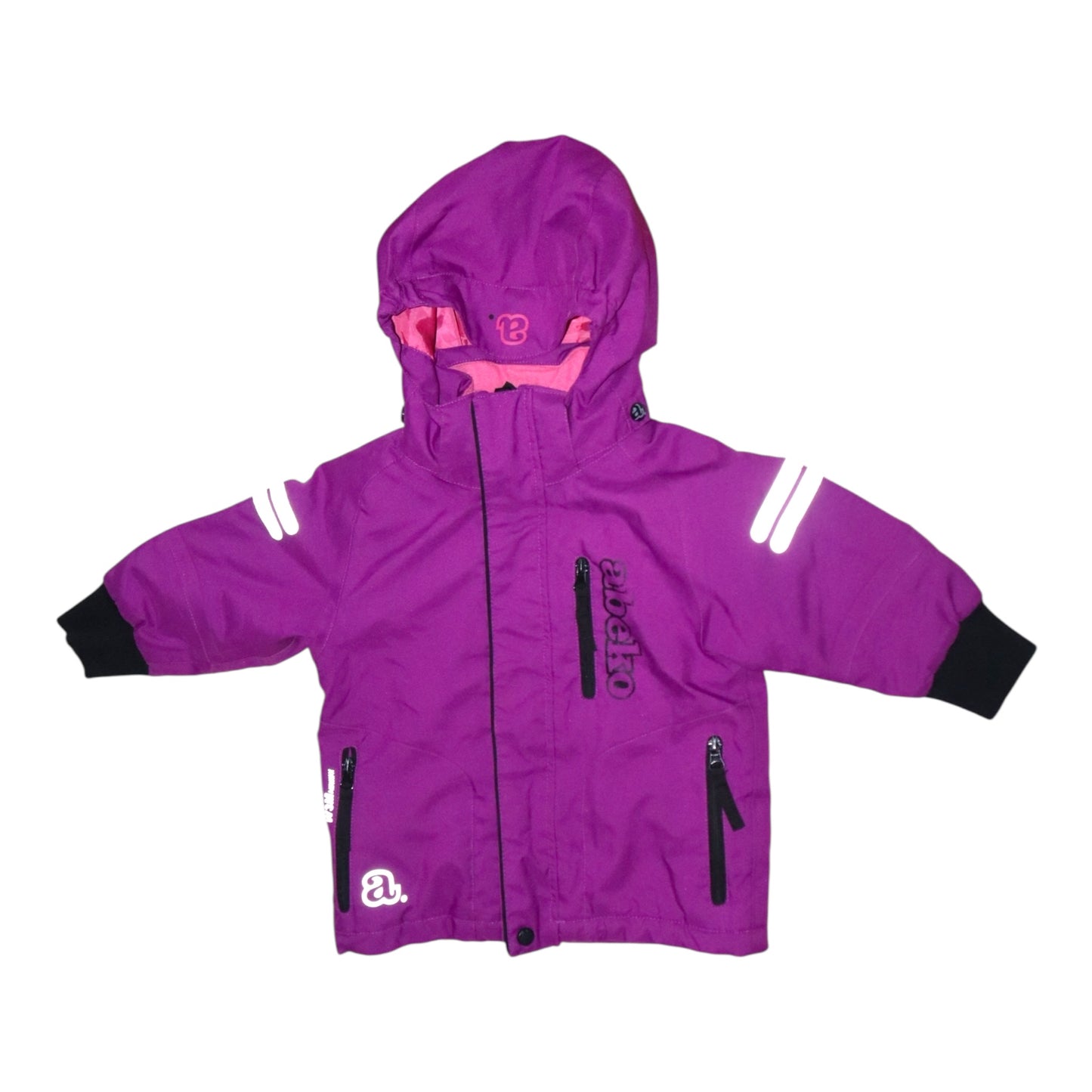 Vinter Set - Vinterjacka & Termobyxor från abeko - Storlek 80 - Lila & Svart