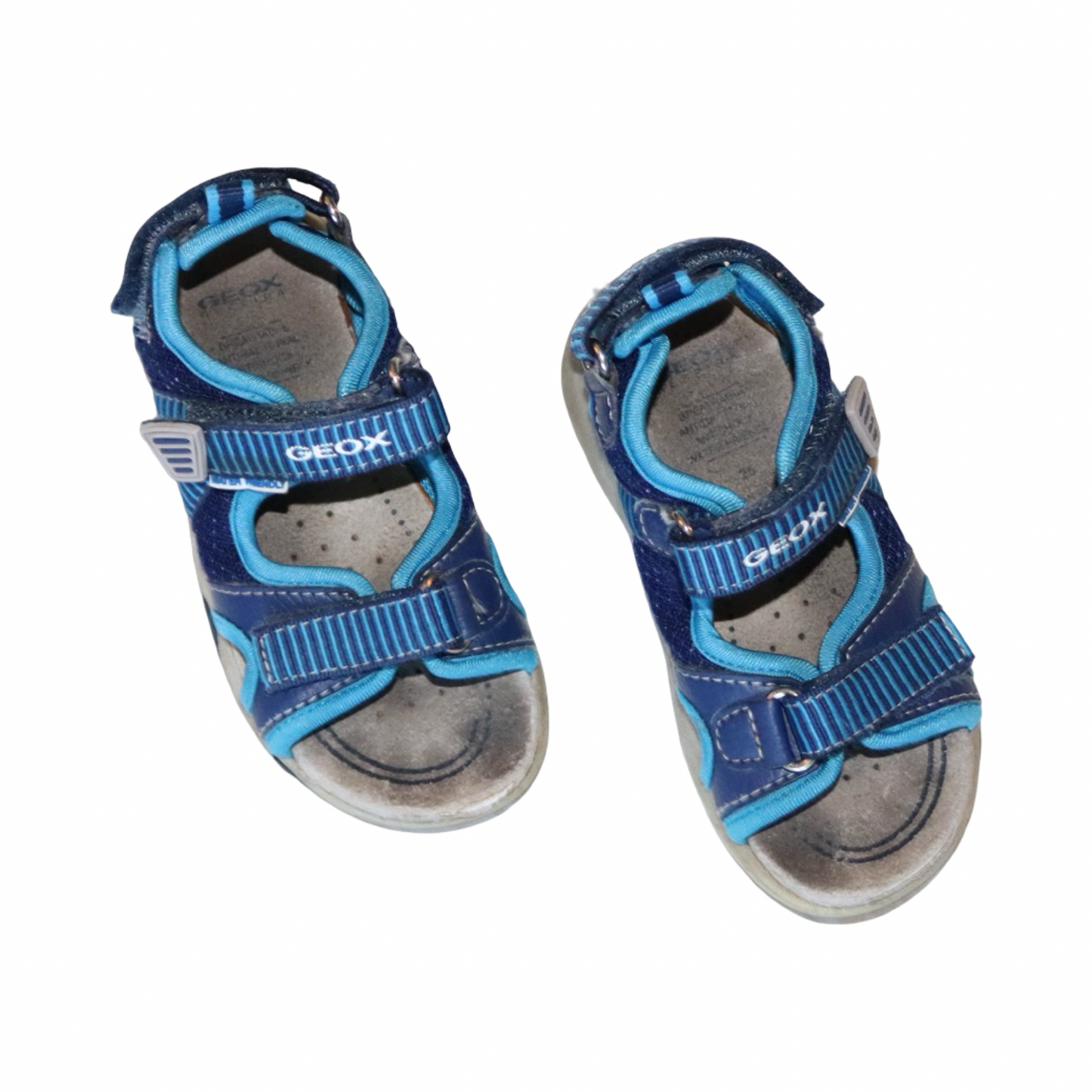 Sandaler från GEOX - Storlek 25 (Innermått 14cm) - Blå & Grå